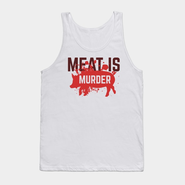 Meat is murder Tank Top by Akman